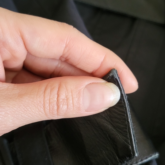 Mackage double-breasted lightweight trench in XS - Picture 15 of 16